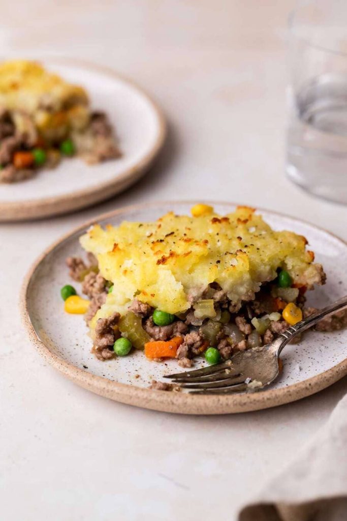 Shepherd's Pie with Ground Beef and Potatoes