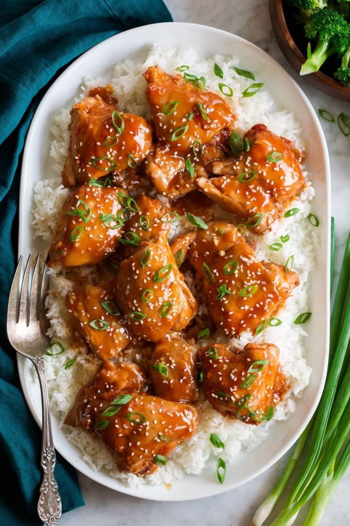 Slow-Cooker Chicken Thighs