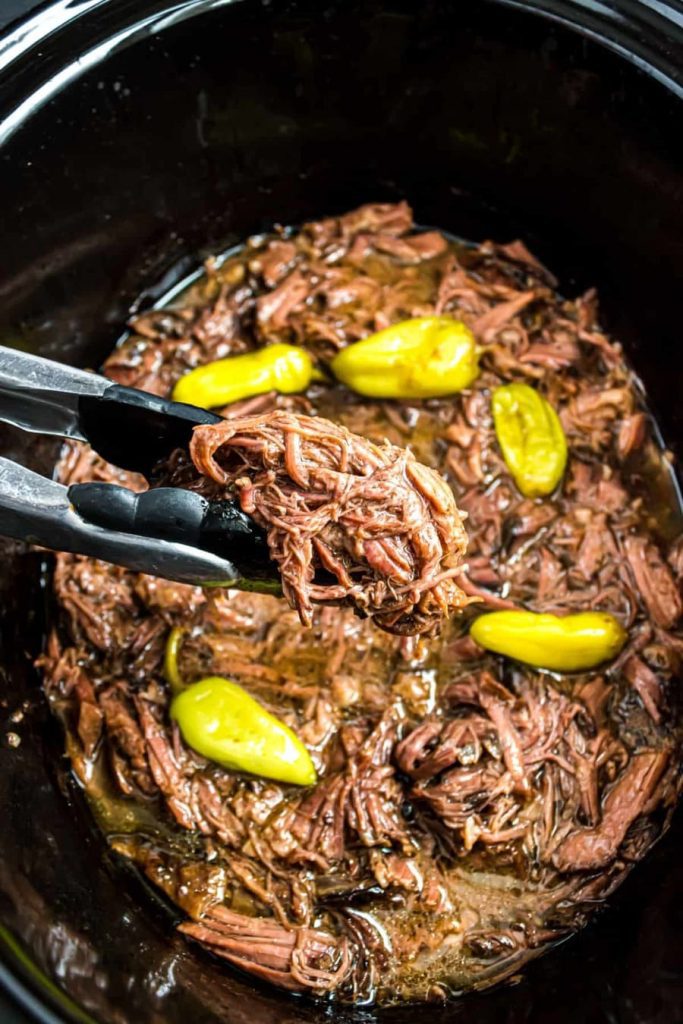 Slow Cooker Mississippi Pot Roast