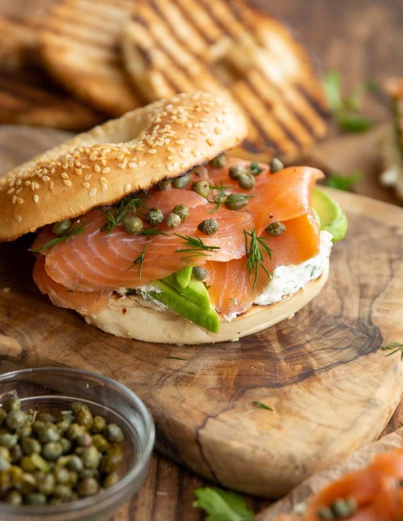 Smoked Salmon Bagel