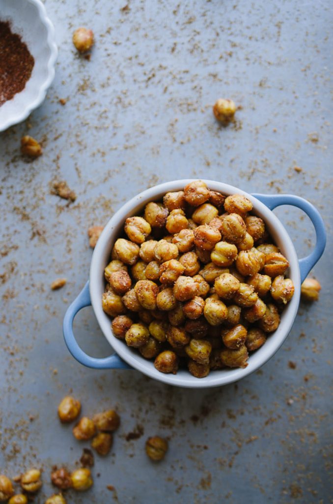 Spicy Roasted Chickpeas