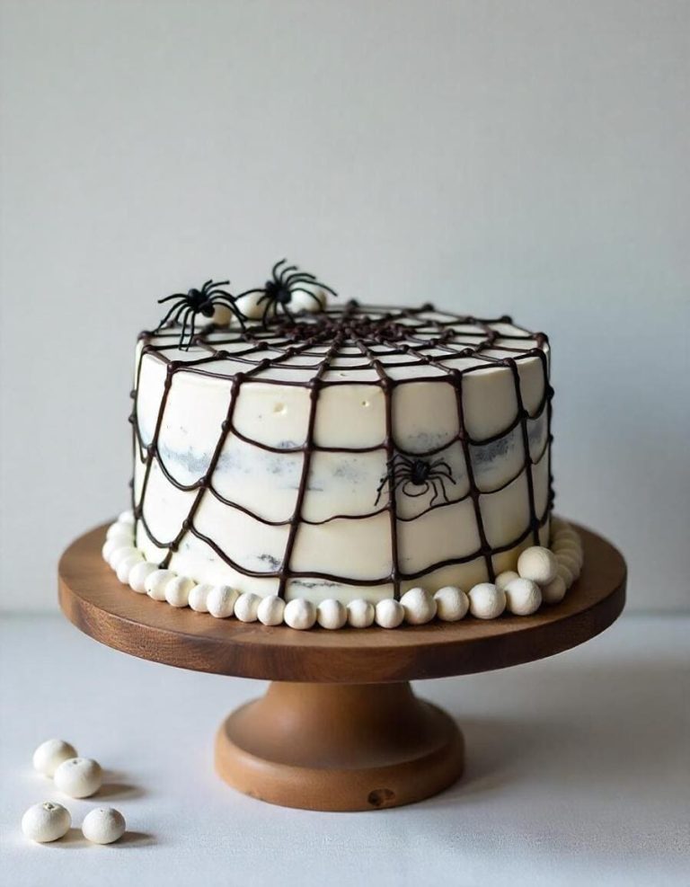 Spooky Black Velvet Halloween Cake recipe