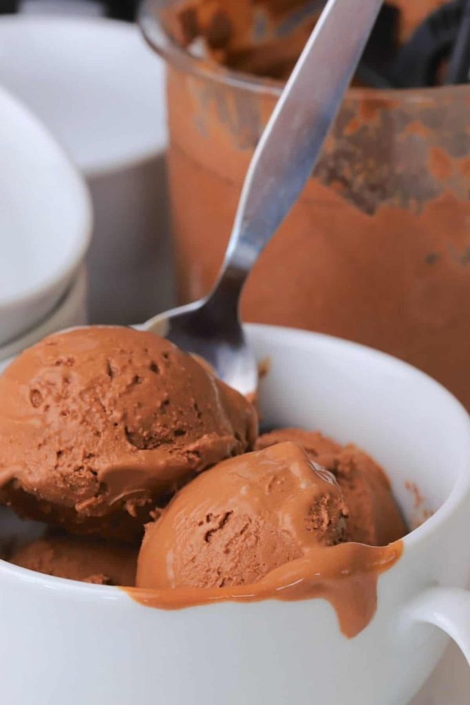 Sugar-Free Chocolate Ice Cream