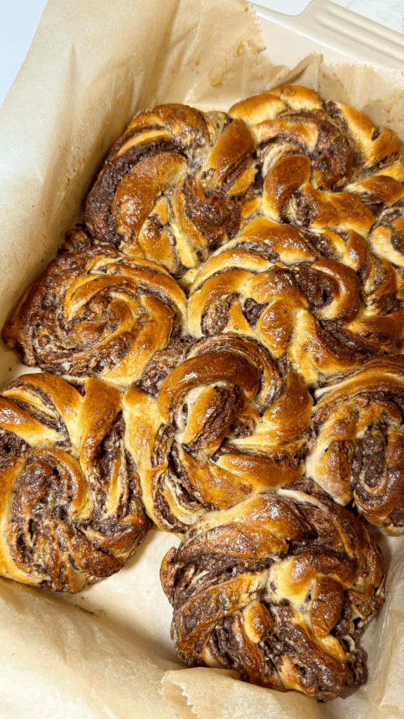 Swirled Chocolate Buns