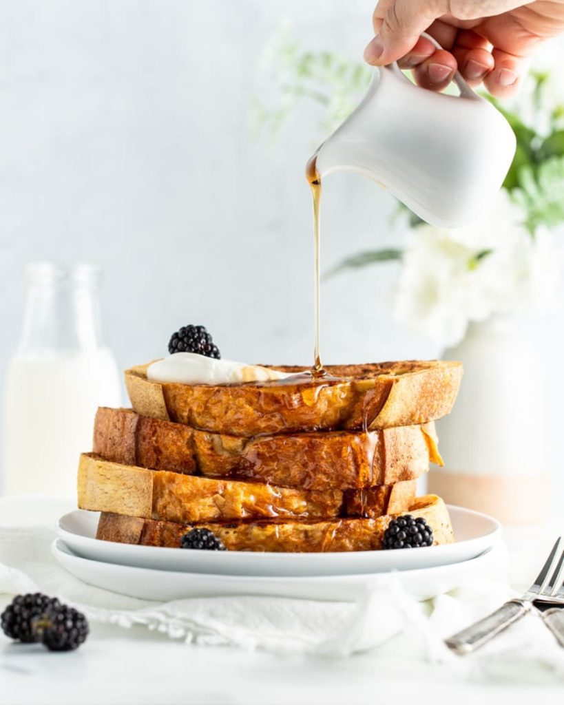 Vanilla-Bourbon French Toast