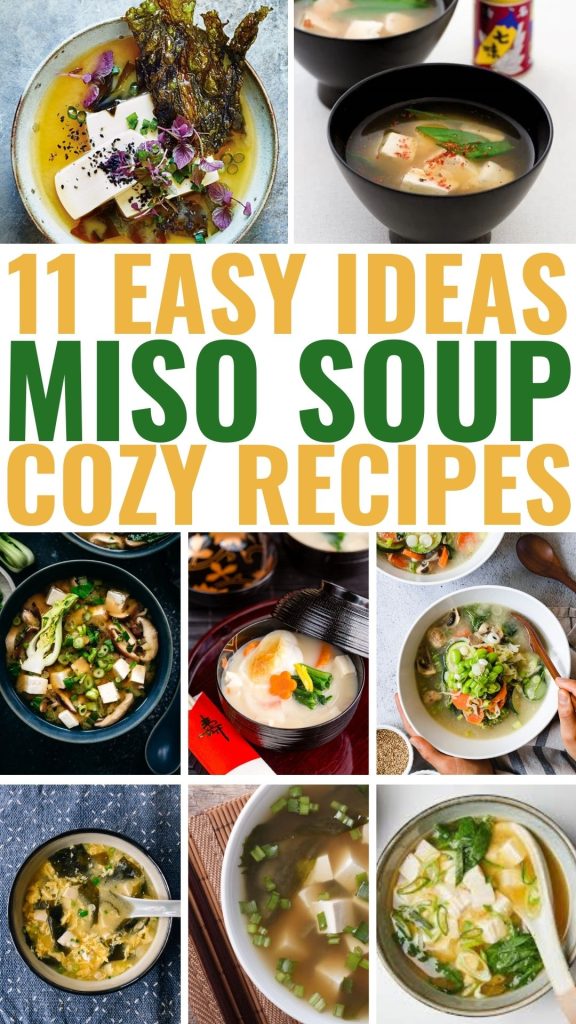 11 Easy Japanese Miso Soup Recipes to Warm Your Heart and Home