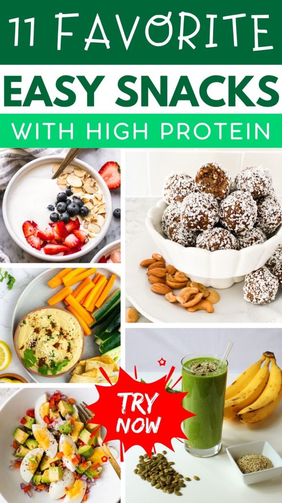 11 Quick & Easy High Protein Snacks to Keep You Energized (1)