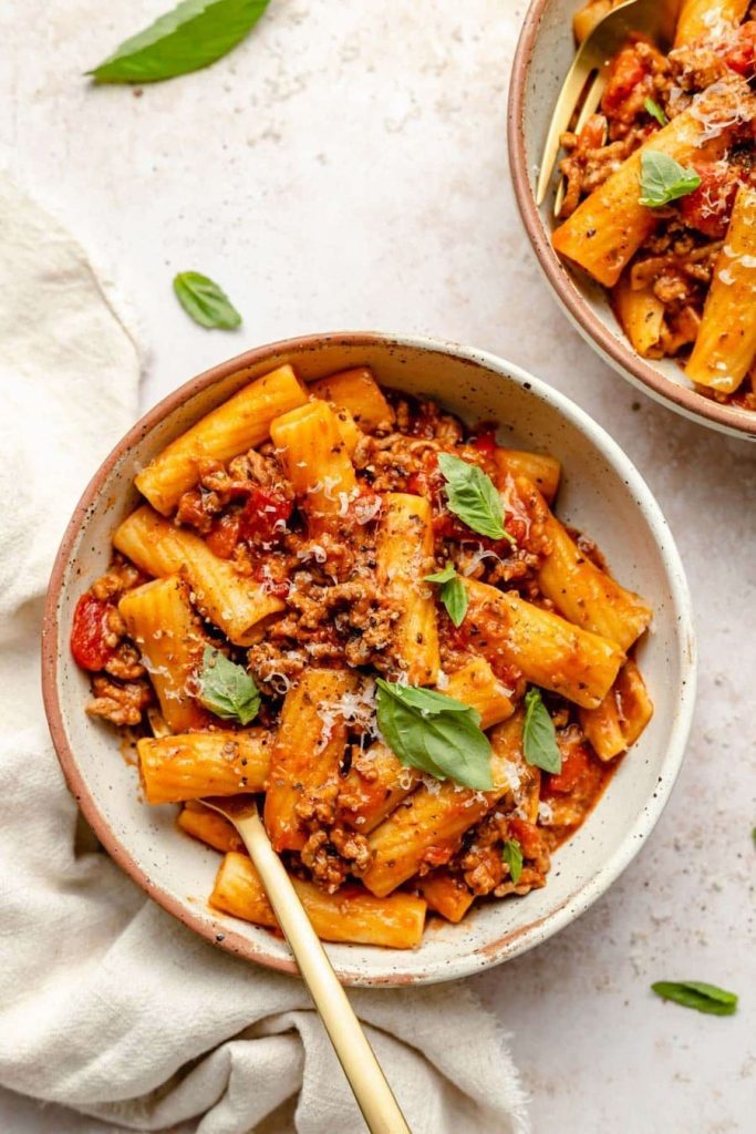 3 Ingredient One Pot Sausage Pasta