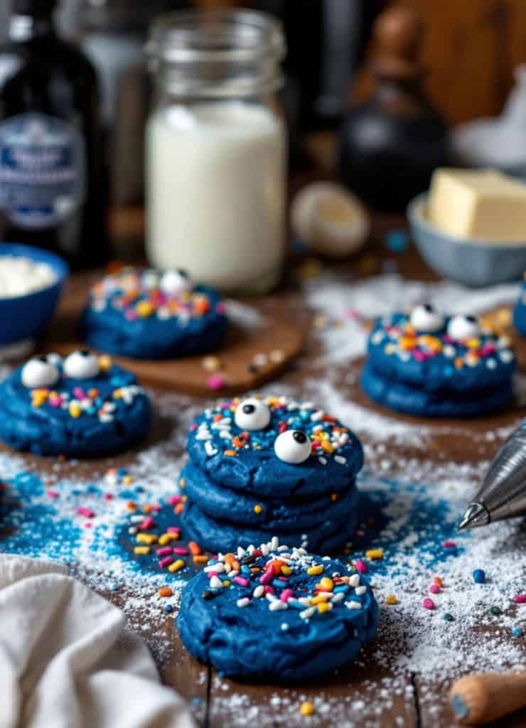 Big Blue Monster Stuffed Cookies Recipe