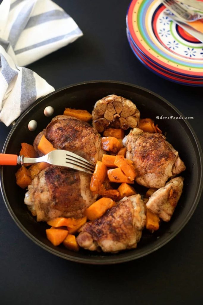 Braised Chicken Thighs