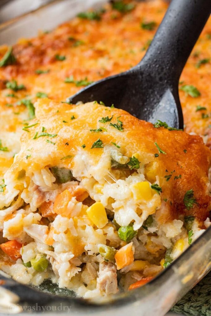 Classic Chicken and Rice Casserole