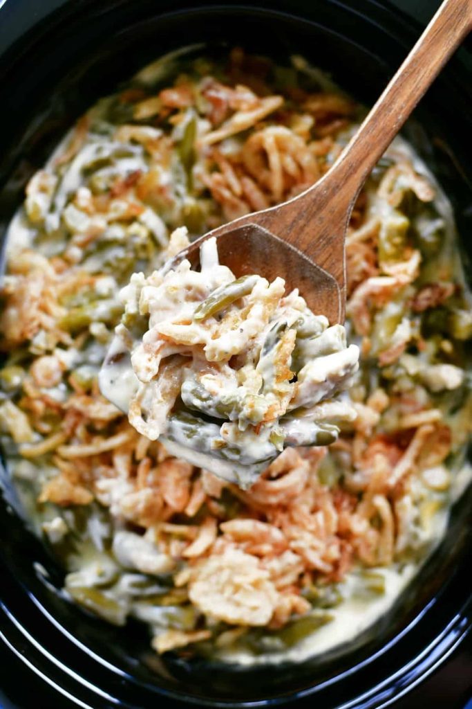 Crockpot Green Bean Casserole