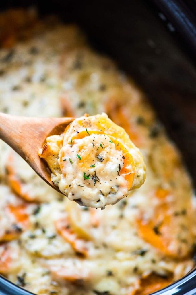 Crockpot Scalloped Potatoes