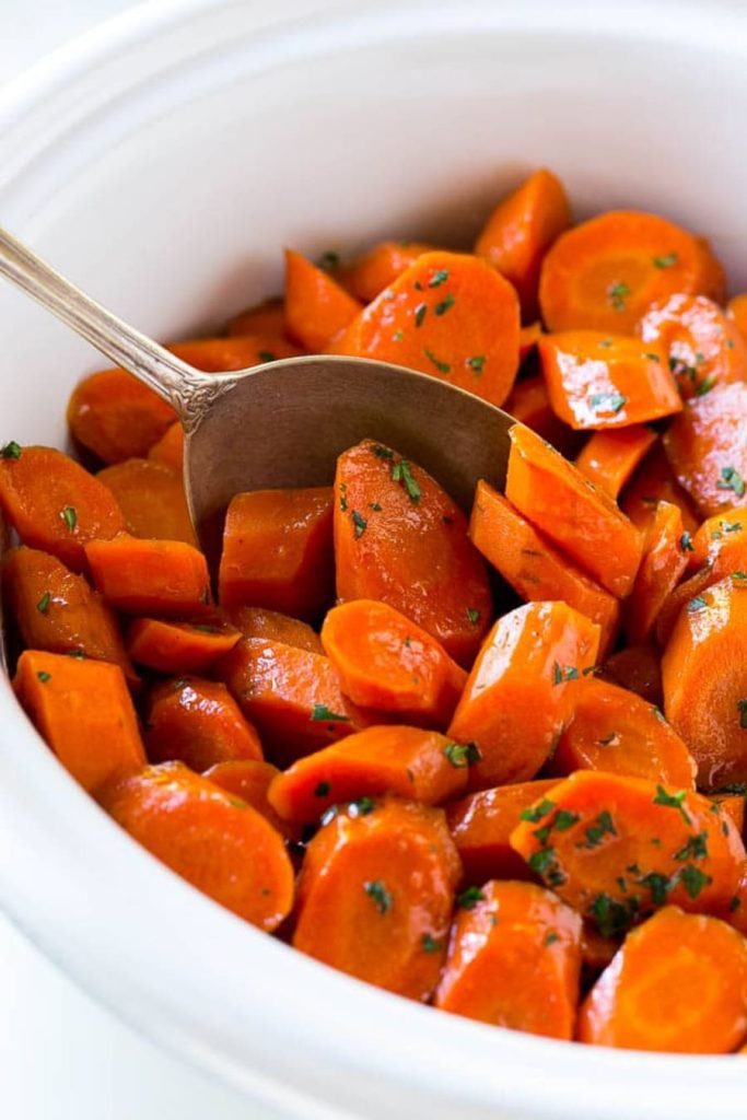 Crockpot Sweet Glazed Carrots