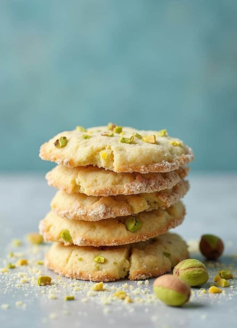 Delightful Pistachio Shortbread Cookies Recipe