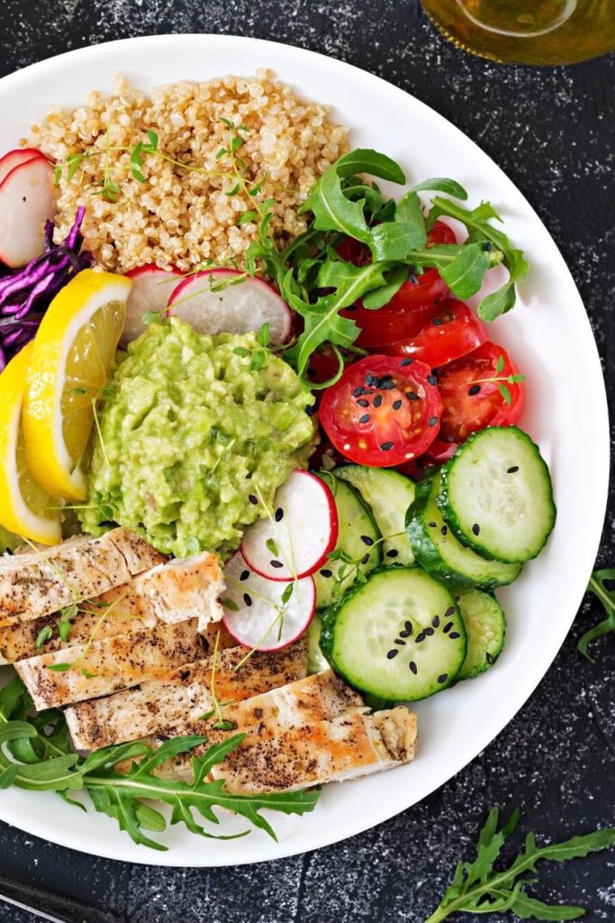 Greek Chicken Bowls