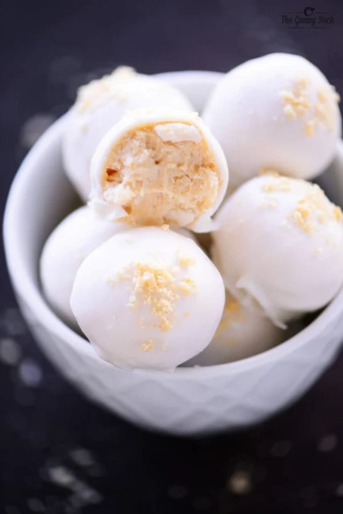 Eggnog Truffles