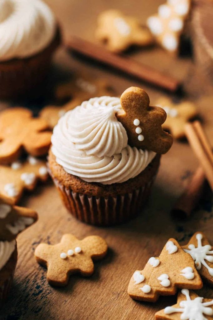 Gingerbread Cupcakes