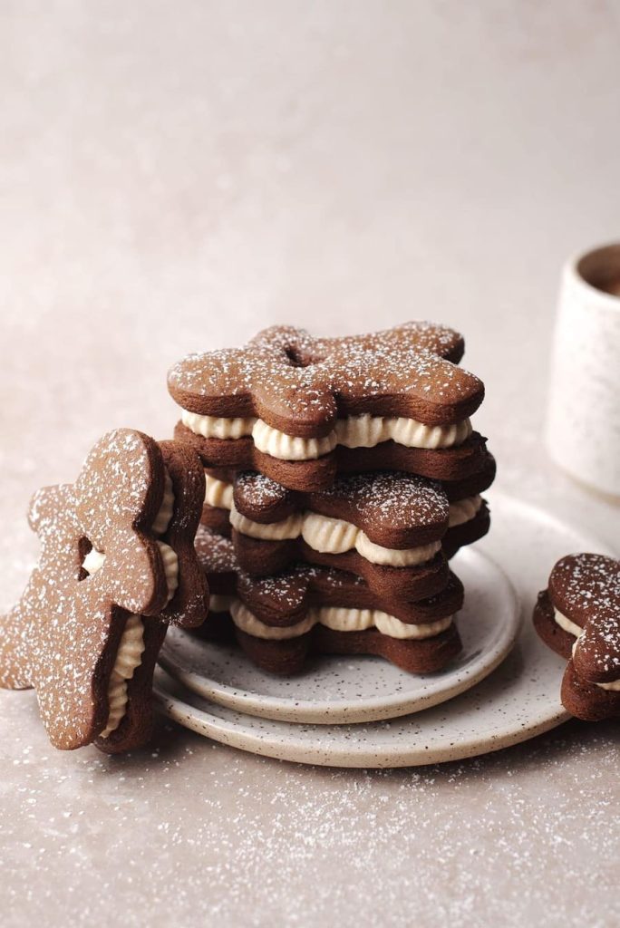 Gingerbread Sandwich Cookies