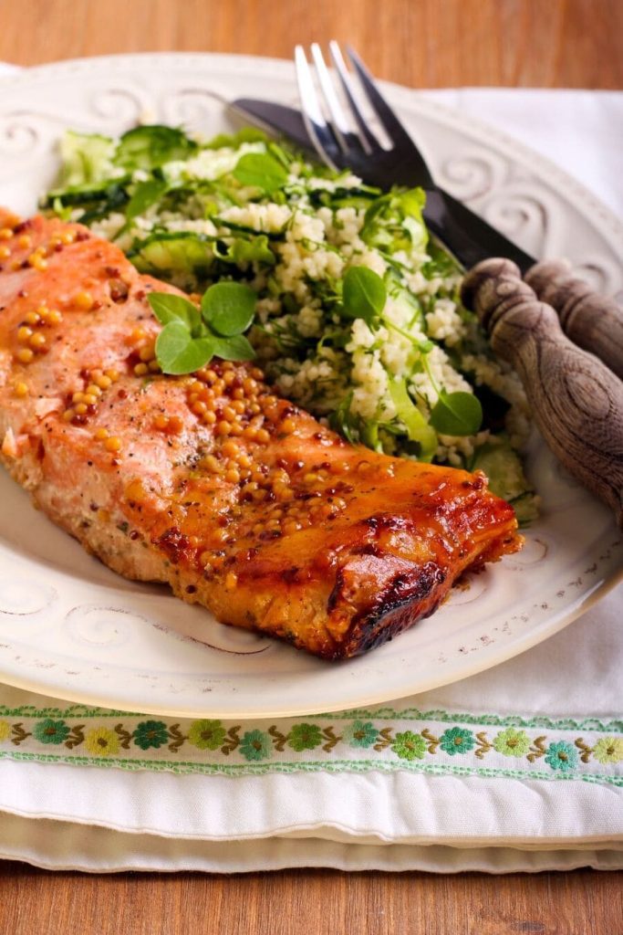 Honey-Glazed Salmon