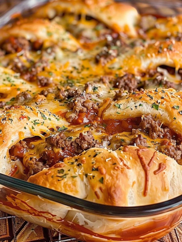 Italian Crescent Casserole