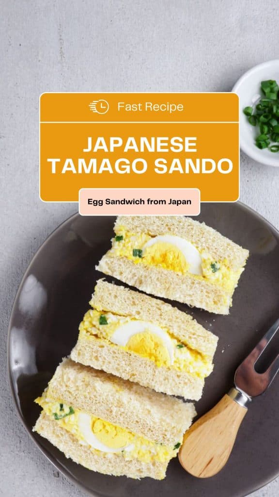 Japanese Tamago Sando Recipe A Delightful Egg Sandwich from Japan