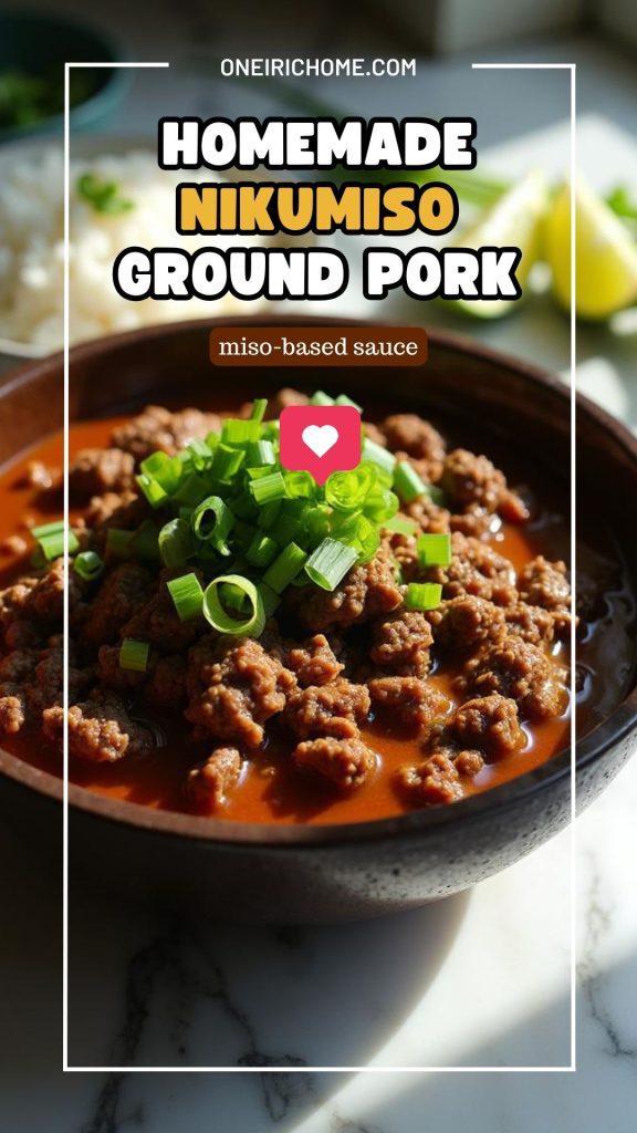 Nikumiso – Japanese Pork Mince