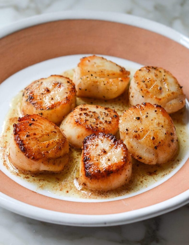 Pan-Roasted Bay Scallops