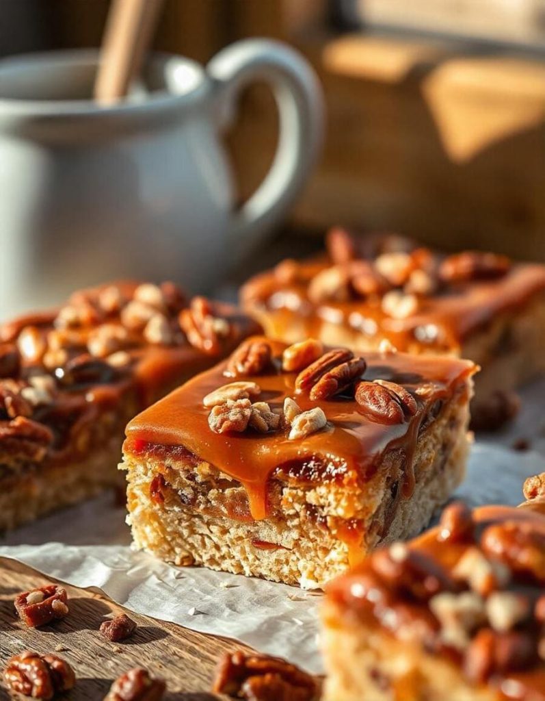 Pecan Turtle Bars Recipe A Deliciously Rich and Crunchy Dessert