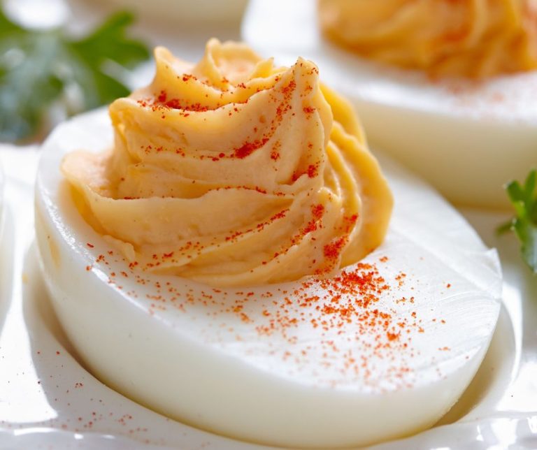 Pumpkin Deviled Eggs Recipe: A Delicious and Adorable Fall Appetizer