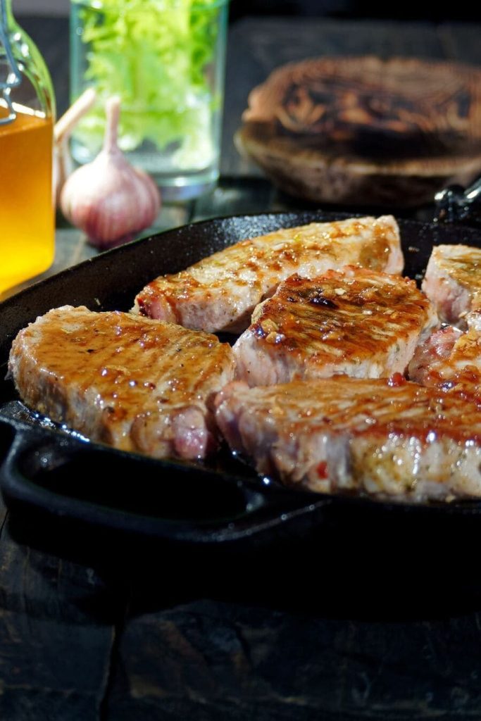 Savory Pork Chops with Glaze