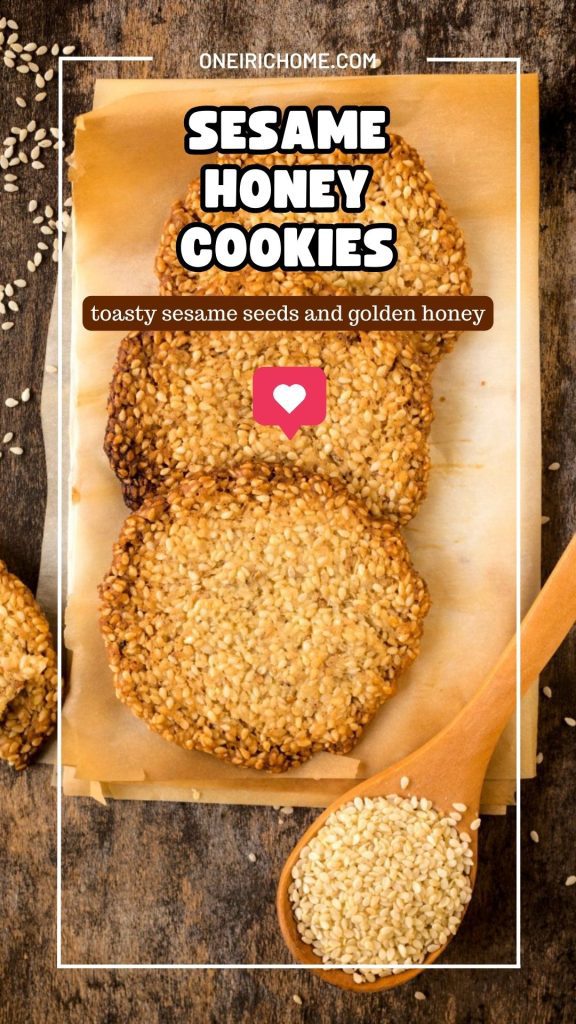 Sesame Honey Cookies A Sweet and Nutty Delight for Cookie Lovers