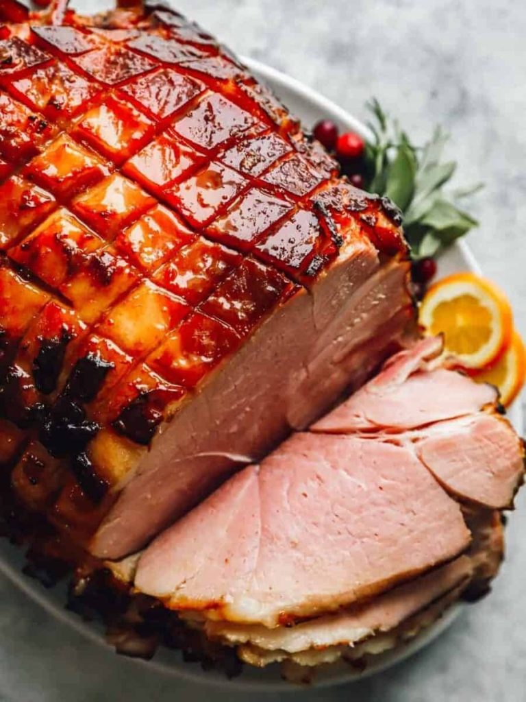 Smoked Ham with Brown Sugar Glaze