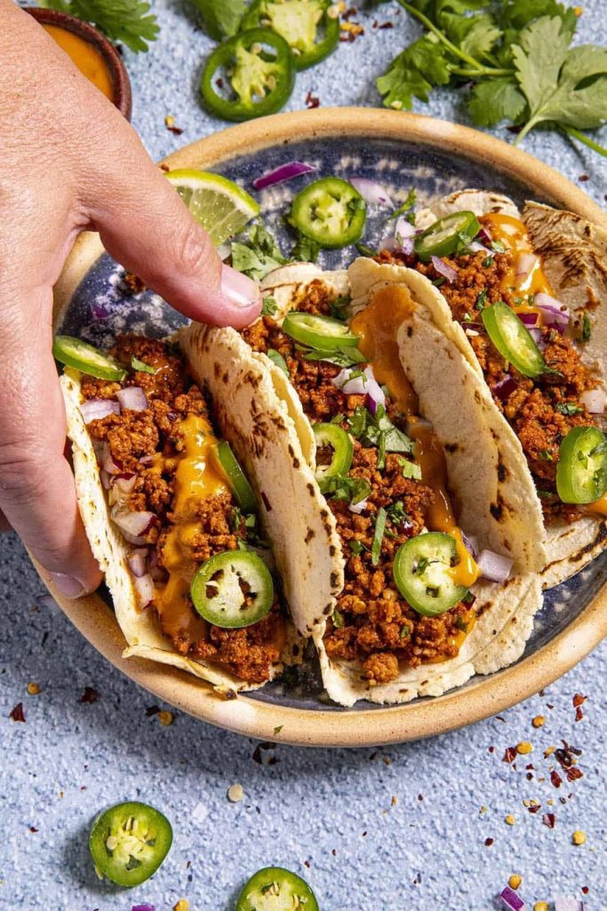 Smoky Chorizo Tacos