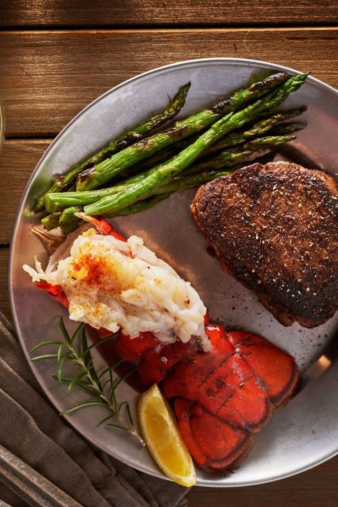 Surf and Turf: Steak and Lobster