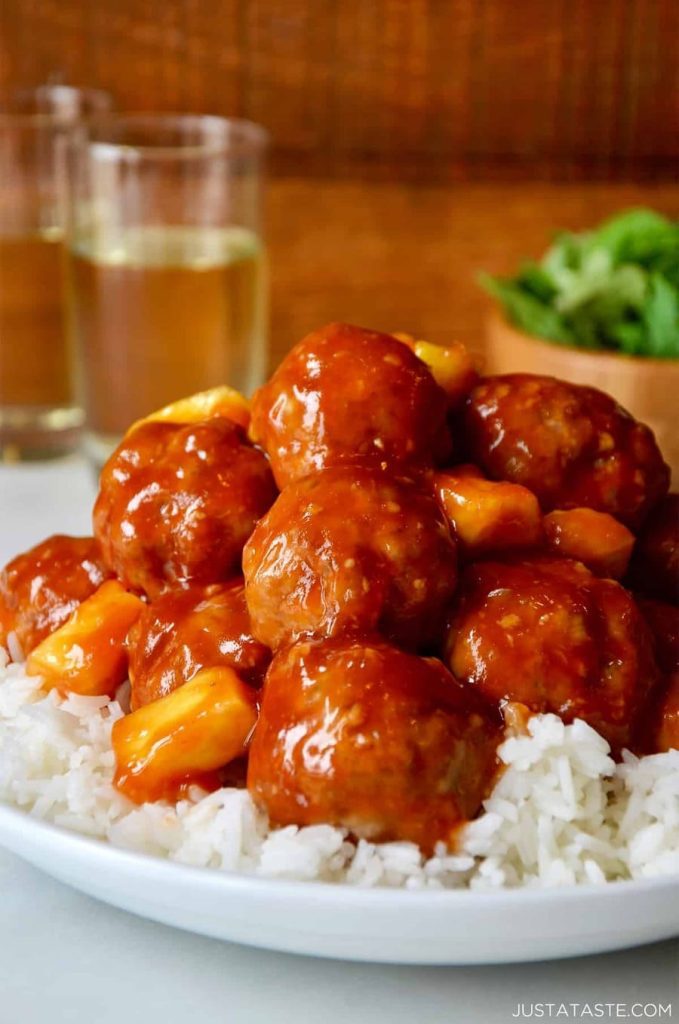 Sweet and Sour Meatballs