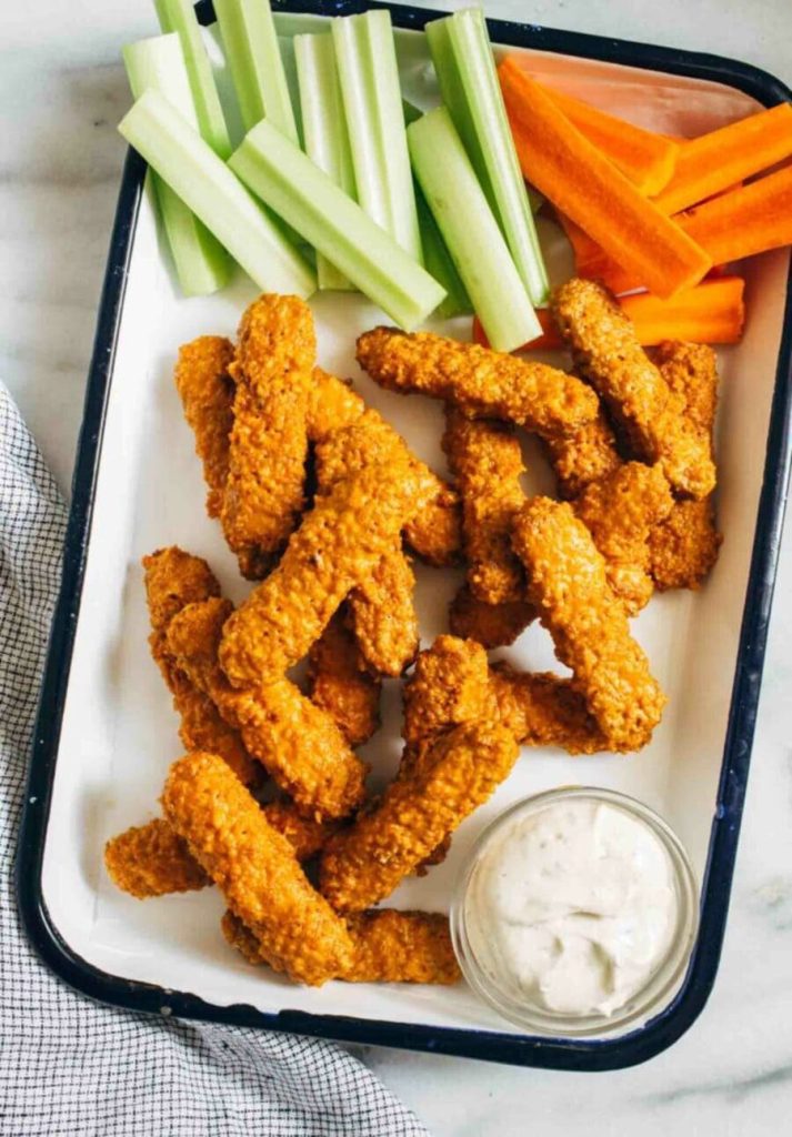 Tempeh Buffalo "Wings"