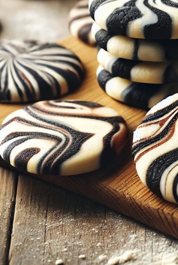 Zebra Cookies Recipe A Delightful Chocolate and Vanilla Swirl Sensation