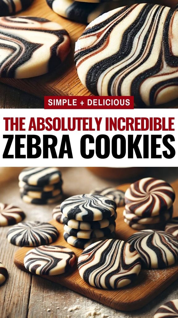 Zebra Cookies Recipe A Delightful Chocolate and Vanilla Swirl Sensation