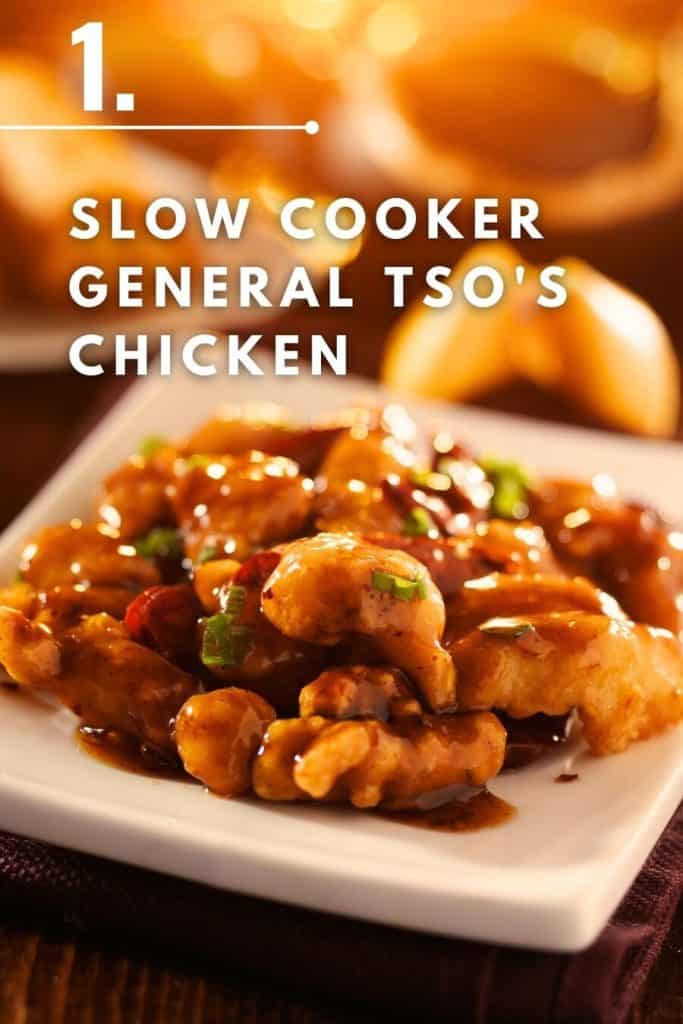 Slow Cooker General Tso's Chicken