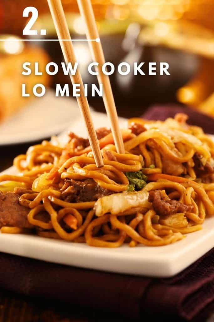 Slow Cooker Lo Mein