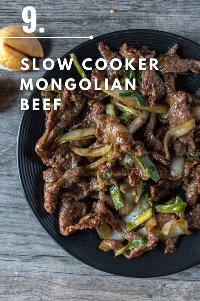 Slow Cooker Mongolian Beef