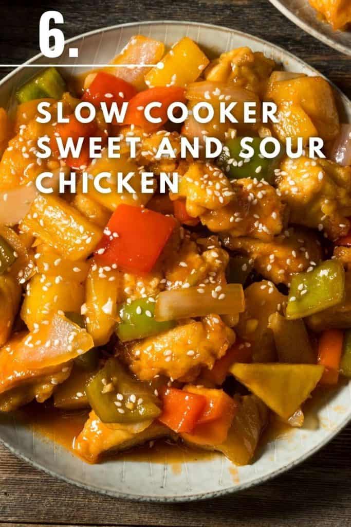 Slow Cooker Sweet and Sour Chicken