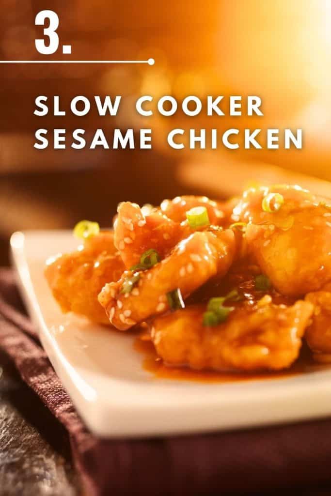 Slow Cooker Sesame Chicken