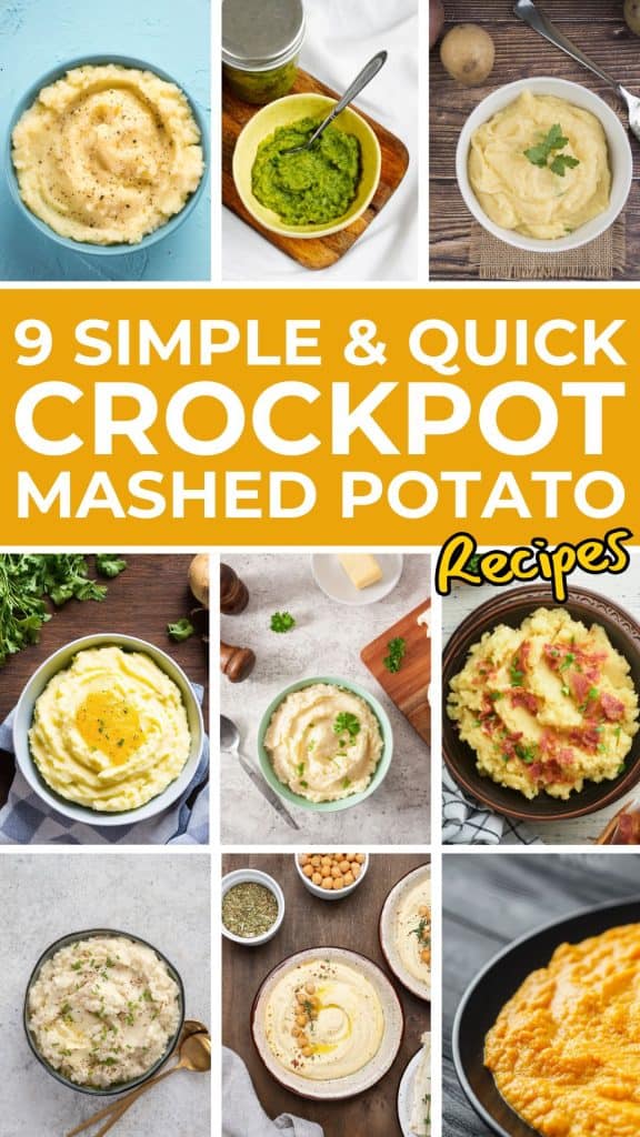 9 Easy Crockpot Mashed Potato Recipes