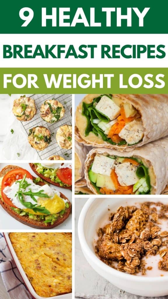 9 Healthy Breakfast Recipes For Weight Loss