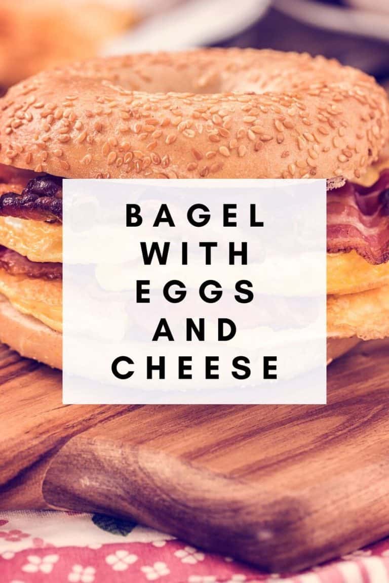 Bagel with Eggs and Cheese Recipe A Delicious Breakfast Delight