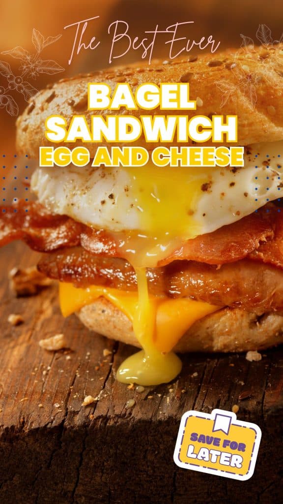 Bagel with Eggs and Cheese Recipe A Delicious Breakfast Delight