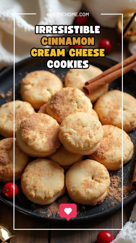 Best Cinnamon Cream Cheese Cookies Recipe