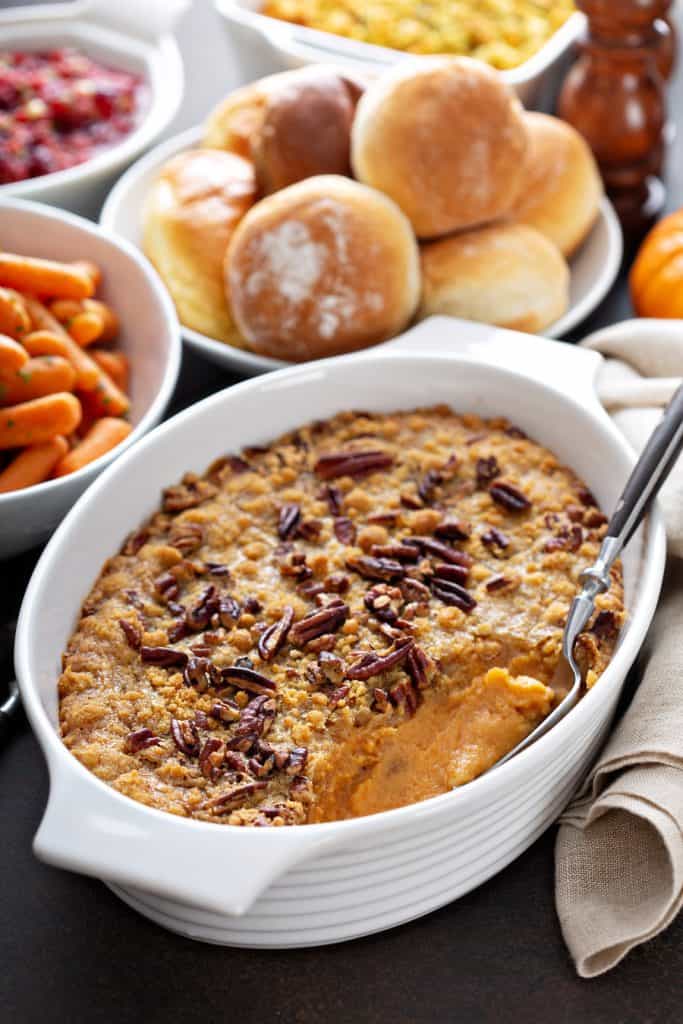 Classic Brown Sugar Pecan Sweet Potato Casserole